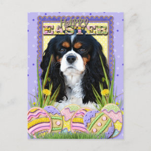 Cartes Pour Fêtes Annuelles Biscuits d'oeuf de pâques - cavalier - tricolores