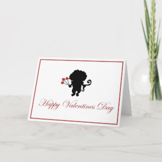 Cartes Pour Fêtes Annuelles Black Cupid