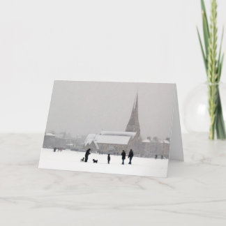 Cartes Pour Fêtes Annuelles Blackheath blanc