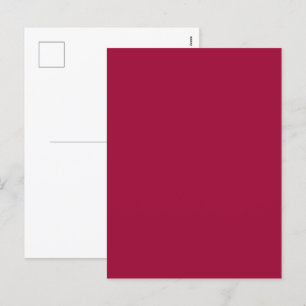 Cartes Pour Fêtes Annuelles Blanc Créez votre propre - Rouge cerisier
