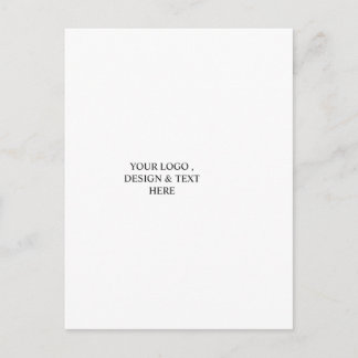Cartes Pour Fêtes Annuelles Blanc Personnalisé – Votre Logo & Texte Ici