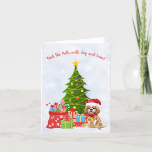 Cartes Pour Fêtes Annuelles Blenheim Cavalier Noël du roi Charles Spaniel
