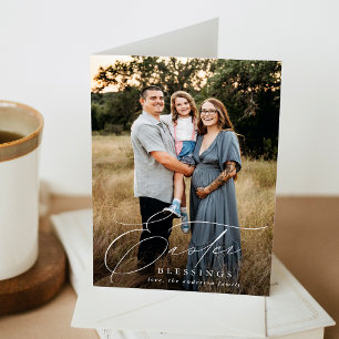 Cartes Pour Fêtes Annuelles Blessures de Pâques élégantes Photo