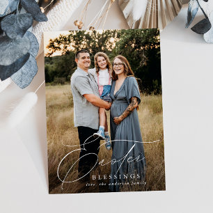 Cartes Pour Fêtes Annuelles Blessures de Pâques élégantes Photo