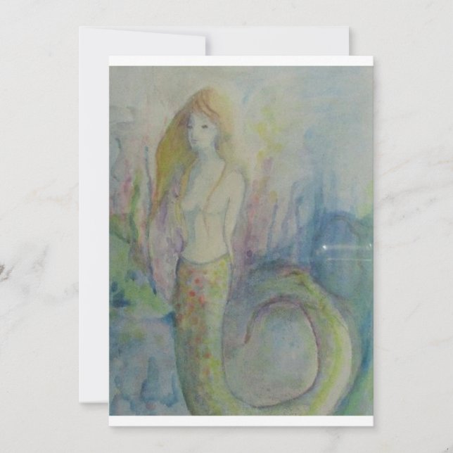 Cartes Pour Fêtes Annuelles Bleu ciel (Devant)