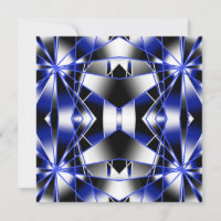 Bleu Dégradé Rempli Mécanique Dessin Mosaïque
