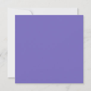 Cartes Pour Fêtes Annuelles Bleu-violet (Crayola) (couleur solide)
