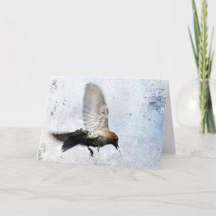 Cartes Pour Fêtes Annuelles Bluebird Toutes les occasions Blank Inside