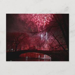 Cartes Pour Fêtes Annuelles Bo Bridge Central Park New York