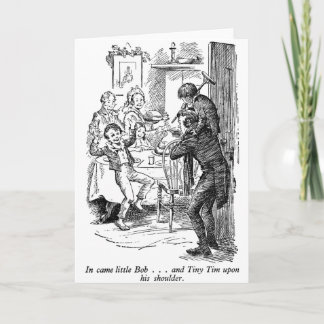 Cartes Pour Fêtes Annuelles Bob et Tim minuscule (avec le texte)