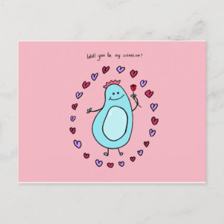 Cartes Pour Fêtes Annuelles Boey will you be my valentine card