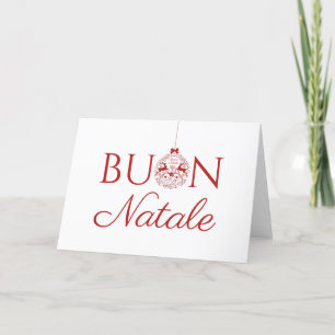 Cartes Pour Fêtes Annuelles Bogue à ornement minimaliste naturelle