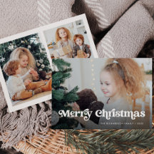 Boho minimaliste / Joyeux Noël Multi Photo