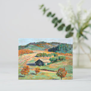 Cartes Pour Fêtes Annuelles Bois - Paysage de l'automne