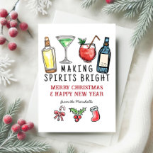 Boissons qui Égaient Noël Nouvel An