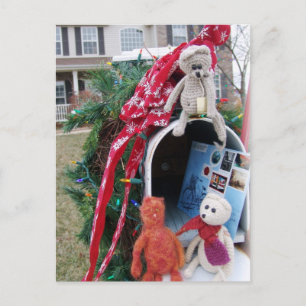 Cartes Pour Fêtes Annuelles Boîte aux lettres Frank, Leo et Mandarin Christmas