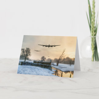 Cartes Pour Fêtes Annuelles Bombardiers de l'hiver