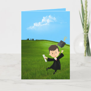 Cartes Pour Fêtes Annuelles Bon Diplômé en Fête