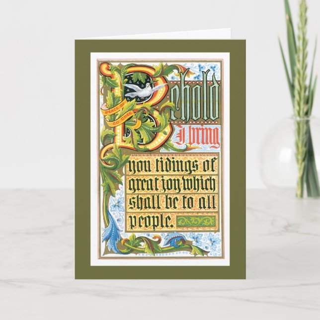Cartes Pour Fêtes Annuelles Bon Goût (Devant)