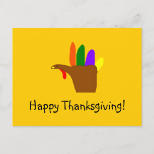 Cartes Pour Fêtes Annuelles bon thanksgiving ! -carte postale