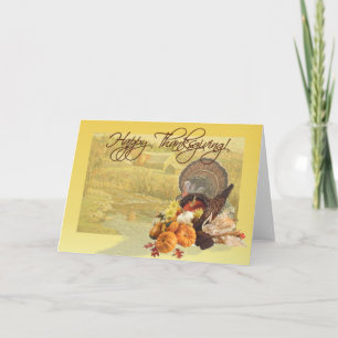 Cartes Pour Fêtes Annuelles BON THANKSGIVING par SHARON SHARPE