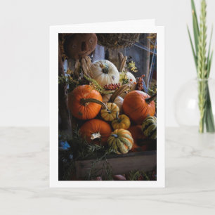 CARTES POUR FÊTES ANNUELLES BON THANKSGIVING SUR LES KILOMÈTRES