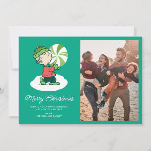Cartes Pour Fêtes Annuelles Bonbon au poivre de Linus
