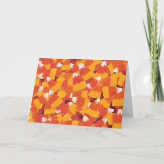 Cartes Pour Fêtes Annuelles Bonbons de maïs Halloween