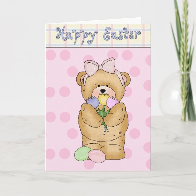 Cartes Pour Fêtes Annuelles Bonheur de Pâques (Devant)