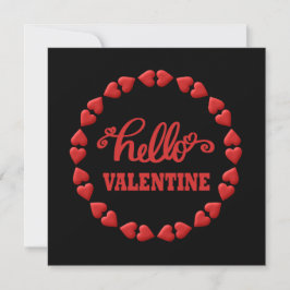 Cartes Pour Fêtes Annuelles Bonjour Saint-Valentin 2026 Joyeuse Saint-Valentin
