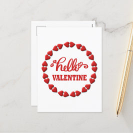 Cartes Pour Fêtes Annuelles Bonjour Valentine - Calligraphie phrase pour Valen
