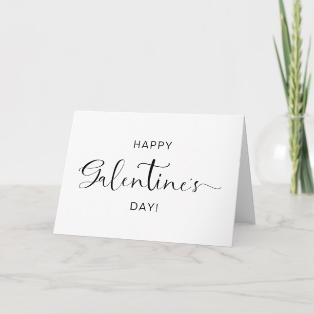 Cartes Pour Fêtes Annuelles Bonne amitié de la Saint-Valentin (Devant)