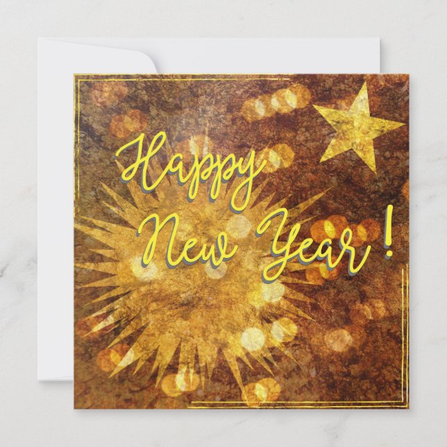 Cartes Pour Fêtes Annuelles Bonne année ! (Devant)