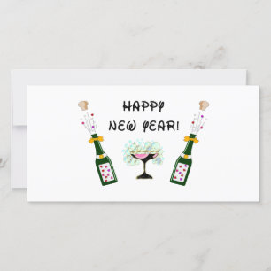 Cartes Pour Fêtes Annuelles Bonne année