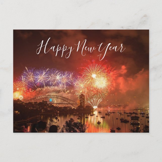 Cartes Pour Fêtes Annuelles Bonne année (Devant)