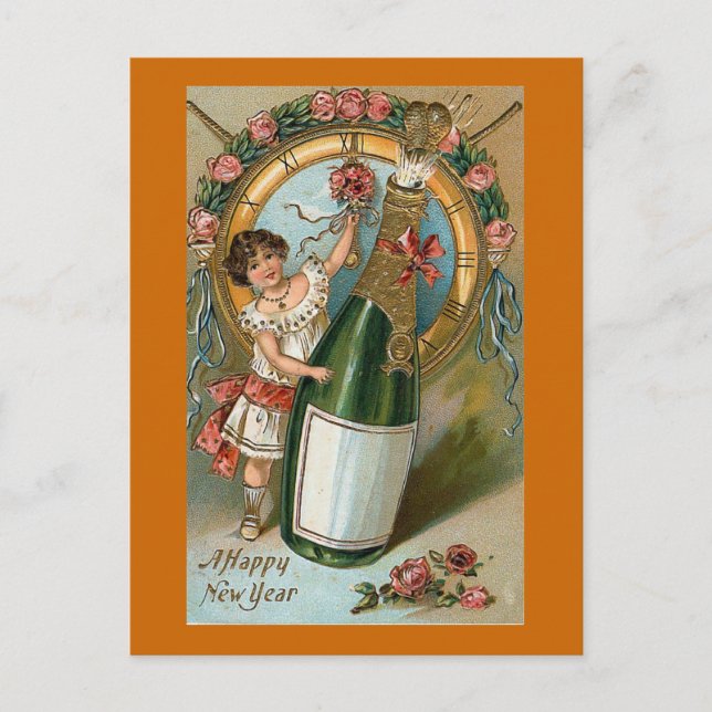 Cartes Pour Fêtes Annuelles Bonne année (Devant)