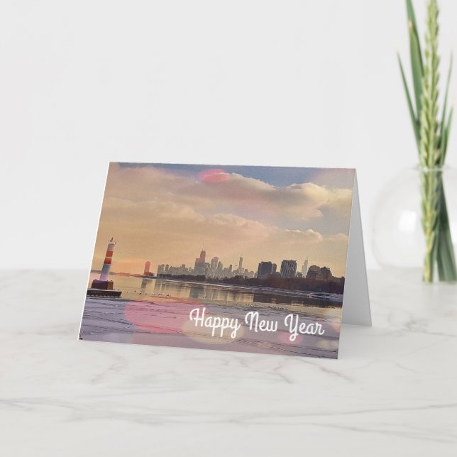 Cartes Pour Fêtes Annuelles Bonne année (Devant)