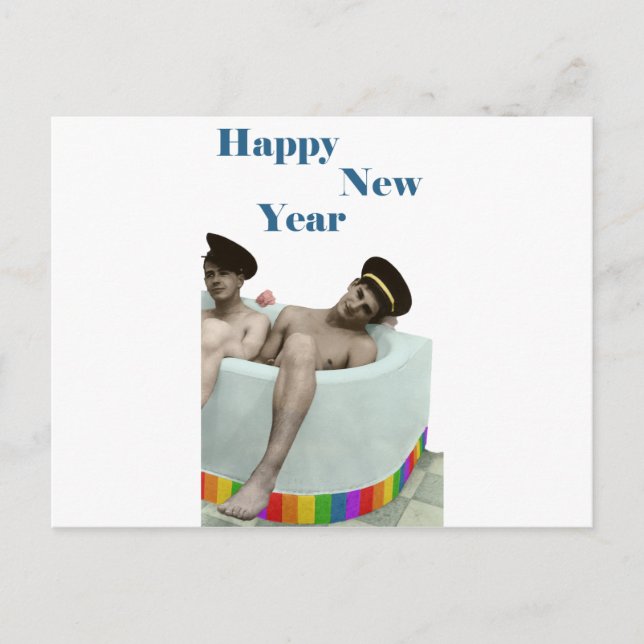 Cartes Pour Fêtes Annuelles Bonne année (Devant)