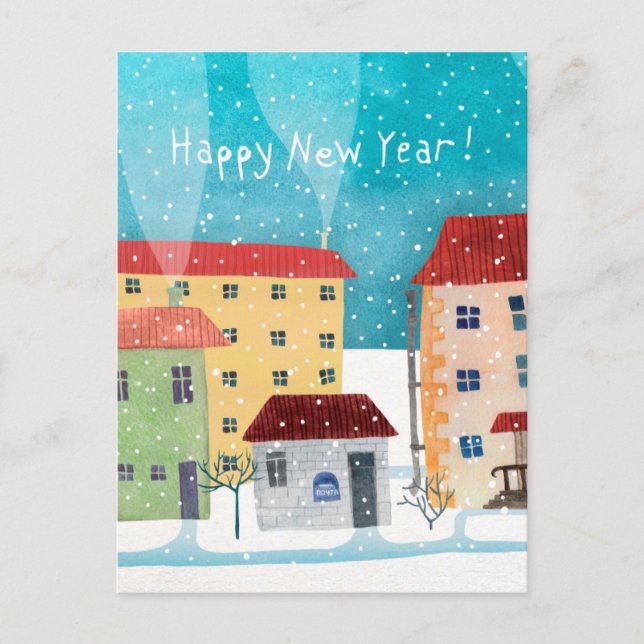 Cartes Pour Fêtes Annuelles Bonne année ! (Devant)