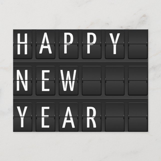 Cartes Pour Fêtes Annuelles bonne année (Devant)