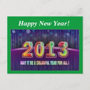 Cartes Pour Fêtes Annuelles Bonne année 2013