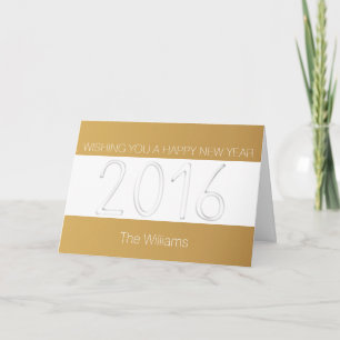 Cartes Pour Fêtes Annuelles Bonne année 2016 Message personnalisé 4