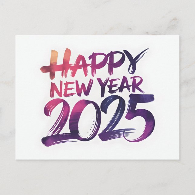 Cartes Pour Fêtes Annuelles Bonne année 2025 à Bruxelles (Devant)