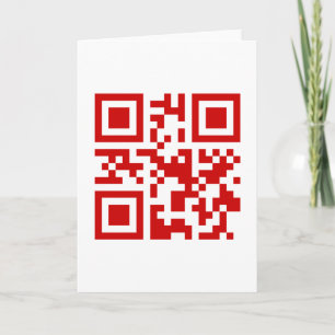 Cartes Pour Fêtes Annuelles Bonne année ! — Code QR