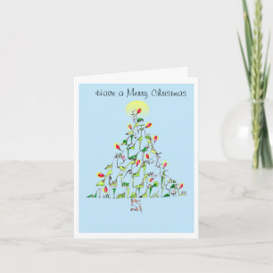 Cartes Pour Fêtes Annuelles Bonne année de chaussure ! / Regardez à l'intérieu