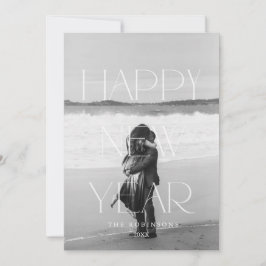 Cartes Pour Fêtes Annuelles Bonne année élégante