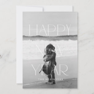 Cartes Pour Fêtes Annuelles Bonne année élégante