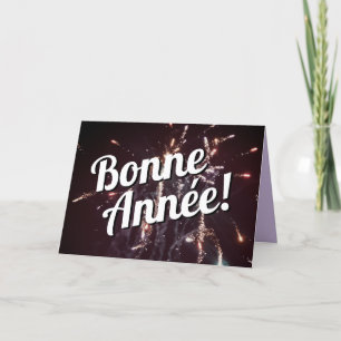 Cartes Pour Fêtes Annuelles Bonne année en France Télécharger le texte