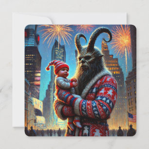 Cartes Pour Fêtes Annuelles Bonne année Krampus