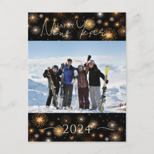 Cartes Pour Fêtes Annuelles Bonne année photo de famille